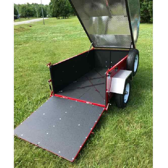 XL Scoota Trailer With Top and Rubber