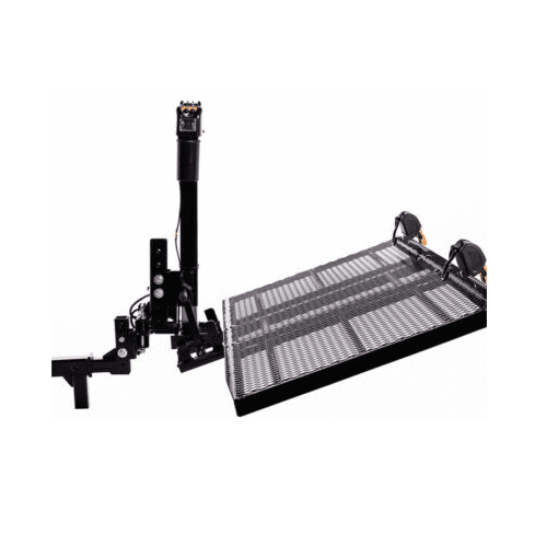 Side View of EZ-Carrier EZCL/EZCLA Electric Vehicle Lift for Mobility Scooters
