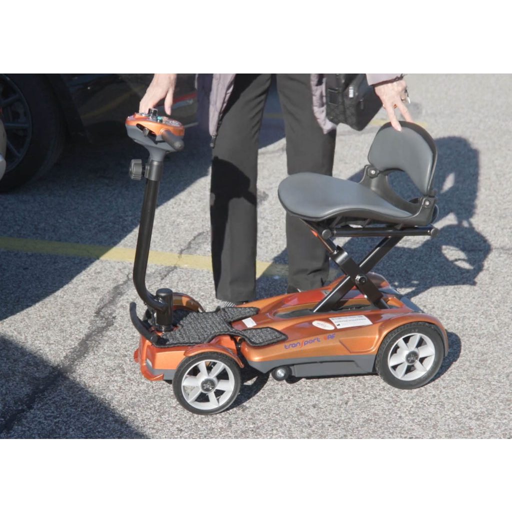 Live Image of EV-Rider Transport 4AF Folding Lightweight Travel Mobility Scooter