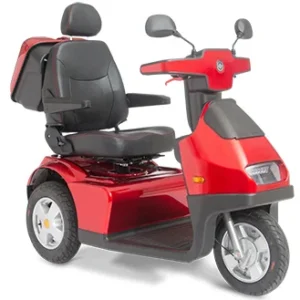 Afiscooter S3 Extra Heavy Duty Mobility Scooter with 600 lb Capacity Upgrade and 24" Seat, 3-Wheel